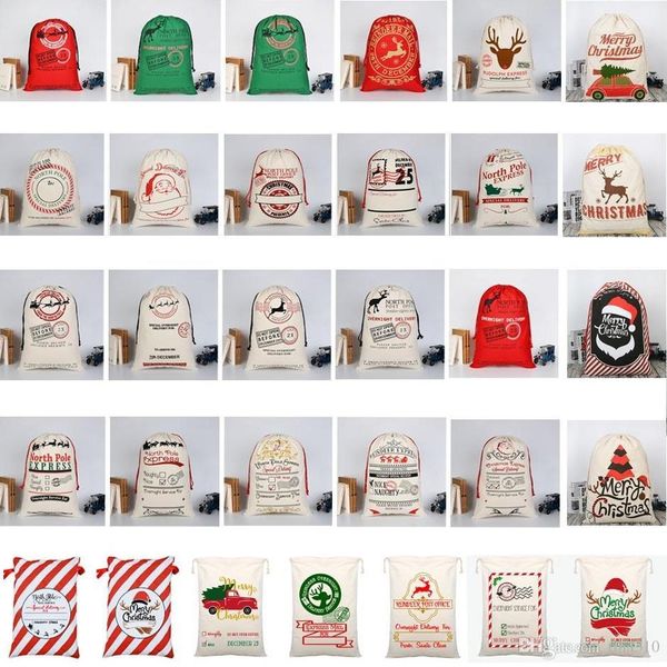 christmas large canvas monogrammable santa claus drawstring bag with reindeers, monogramable christmas gifts sack bags 1050 
christmas large canvas monogrammable santa claus drawstring bag with reindeers, monogramable christmas gifts sack bags 1050