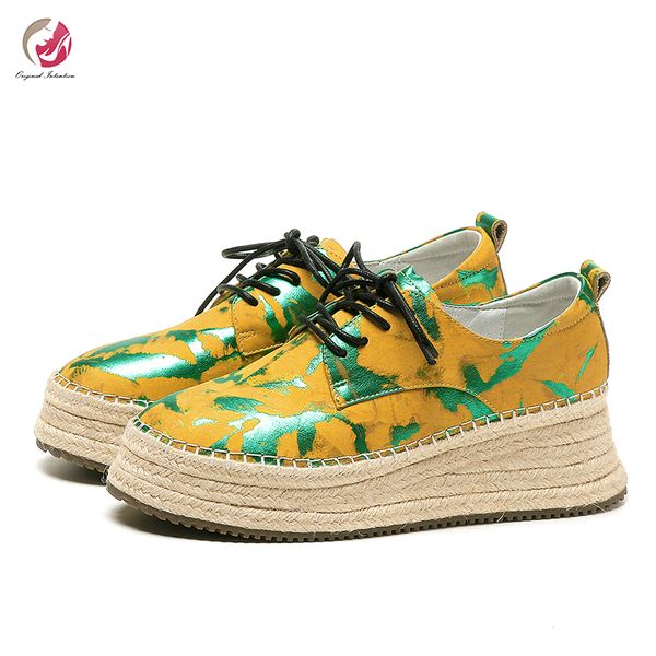 original intention women flats stylish round toe straw high platform flats charm cross-tied shoes woman commuting size 4-8.5, Black
original intention women flats stylish round toe straw high platform flats charm cross-tied shoes woman commuting size 4-8.5, Black