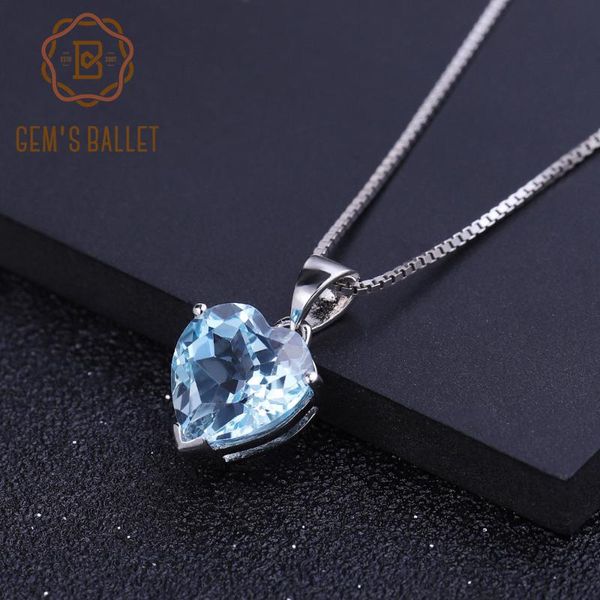 gem's ballet 4.4ct natural sky blue z gemstone real 925 sterling silver love heart pendant necklace for women fine jewelry
gem's ballet 4.4ct natural sky blue z gemstone real 925 sterling silver love heart pendant necklace for women fine jewelry