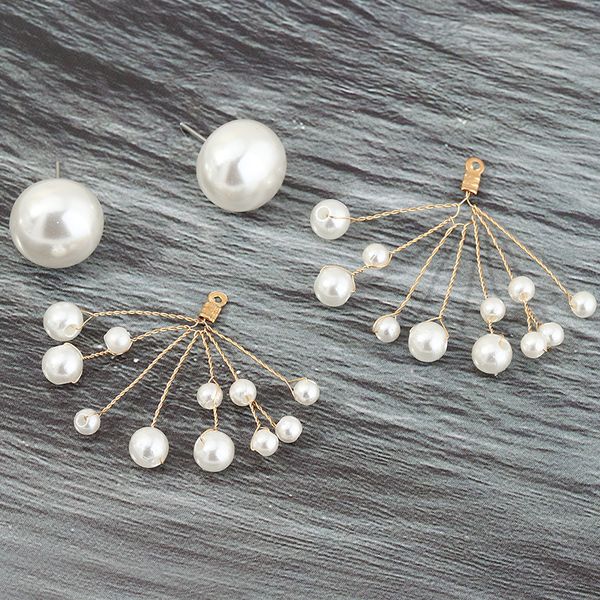 new simulated pearl drop earrings for women ez1974 fashion branch earring handcrafted twisted pearl earrings after hanging, White
new simulated pearl drop earrings for women ez1974 fashion branch earring handcrafted twisted pearl earrings after hanging, White