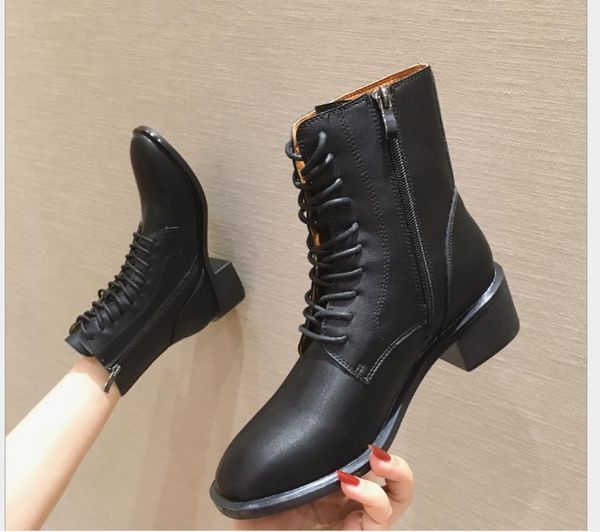martin boots women's shoes tide shoes wild boots 2019 new british style spring and autumn models, Black
martin boots women's shoes tide shoes wild boots 2019 new british style spring and autumn models, Black