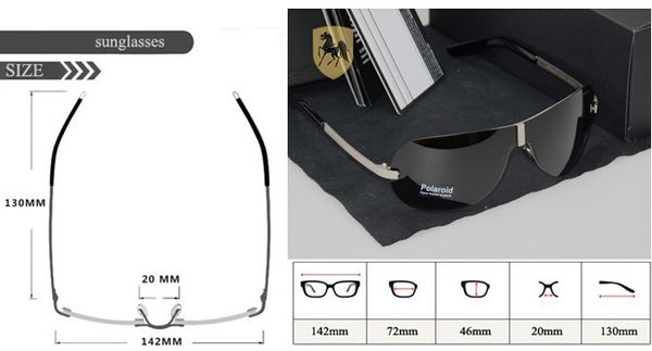 wholesale- p8490 sunglasses men polarized sun glasses driving mirrors coating pilot eyewear male sun glasses uv400 with the retail box, White;black
wholesale- p8490 sunglasses men polarized sun glasses driving mirrors coating pilot eyewear male sun glasses uv400 with the retail box, White;black