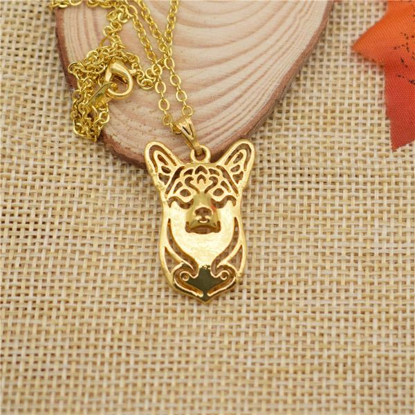 new fashion hollow necklace women choker necklace pembroke welsh pendant collars jewelry accessory gift punk, Silver
new fashion hollow necklace women choker necklace pembroke welsh pendant collars jewelry accessory gift punk, Silver