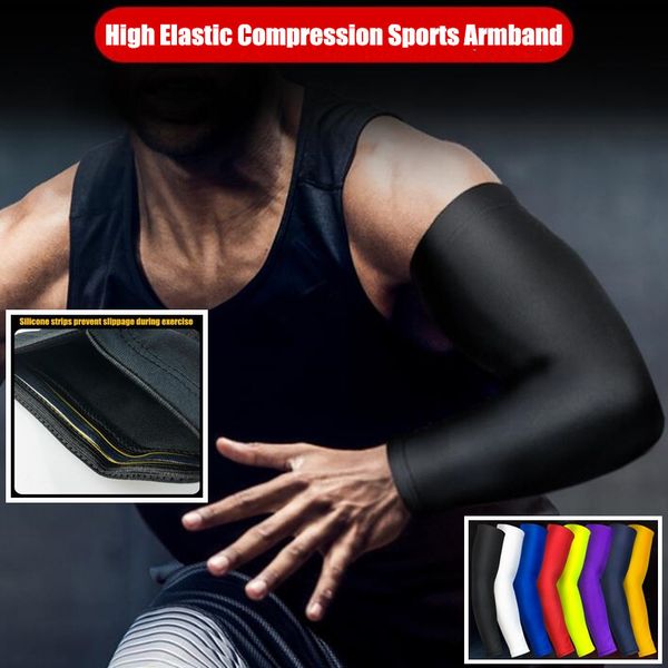 2p basketball brace support lengthen arm sleeves guard sports safety elastic elbow pads arm warmers,compression anti-uv non-slip, Black;gray
2p basketball brace support lengthen arm sleeves guard sports safety elastic elbow pads arm warmers,compression anti-uv non-slip, Black;gray