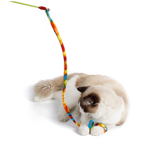 cotton pet cat teasing stick toy interactive teaser kitten exerciser wand with bell kitten cat interest toy cat training supplie
cotton pet cat teasing stick toy interactive teaser kitten exerciser wand with bell kitten cat interest toy cat training supplie