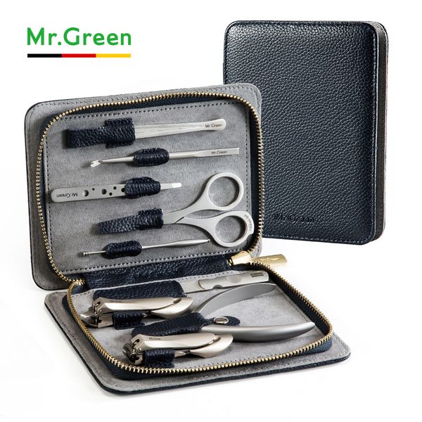 mr.green stainleess steel grooming kit 9 in 1 nail clipper set cowhide package manicure nail care good gift
mr.green stainleess steel grooming kit 9 in 1 nail clipper set cowhide package manicure nail care good gift