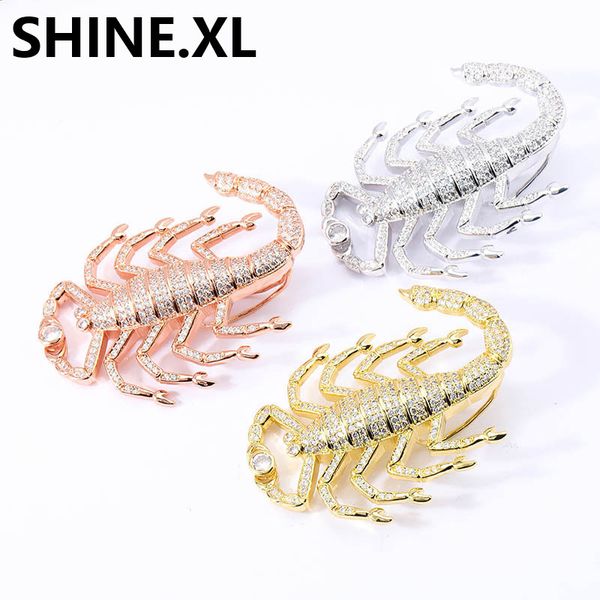 hip hop iced out scorpion necklace pendant micro paved cubic zircon gold silver plated mens bling jewelry
hip hop iced out scorpion necklace pendant micro paved cubic zircon gold silver plated mens bling jewelry