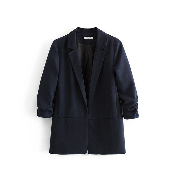 vomvoa 2020 женские темперамент коммутирующие свободный свободный blazer без кнопок плиссе 7-точка рукав черный костюм 27290, White;black
vomvoa 2020 женские темперамент коммутирующие свободный свободный blazer без кнопок плиссе 7-точка рукав черный костюм 27290, White;black