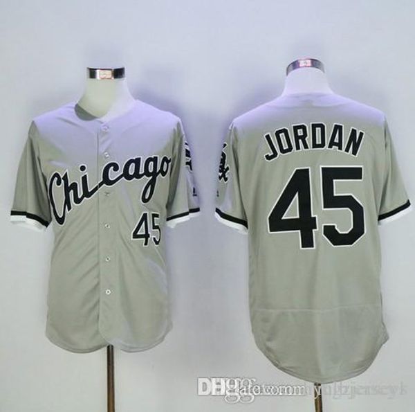 2019 mens flexbase color gray white black #45 stitched retro jerseys, Black;blue
2019 mens flexbase color gray white black #45 stitched retro jerseys, Black;blue