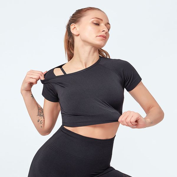 salspor gym shirts women fitness solid color hollow quick dry yoga workout running high impact training sports shirts, White;red
salspor gym shirts women fitness solid color hollow quick dry yoga workout running high impact training sports shirts, White;red