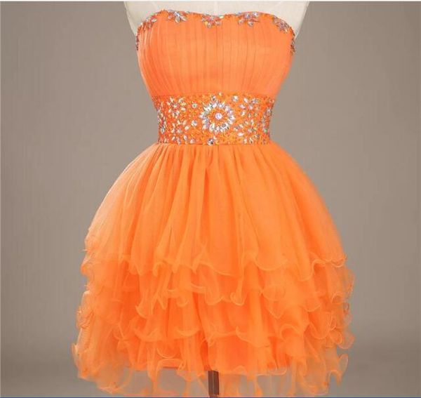 latest short orange homecoming dresses beaded crystal appliques a-line prom cocktail graduation gown qc1241, Red
latest short orange homecoming dresses beaded crystal appliques a-line prom cocktail graduation gown qc1241, Red