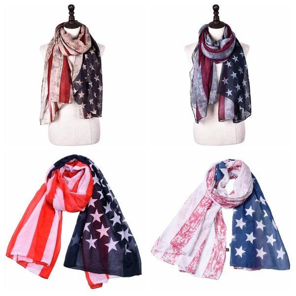 vintage usa american flag scarf fashion woman 4th of july wrap long scarves lady travel beach scarf party gift ljj_ta1130, Blue;gray
vintage usa american flag scarf fashion woman 4th of july wrap long scarves lady travel beach scarf party gift ljj_ta1130, Blue;gray