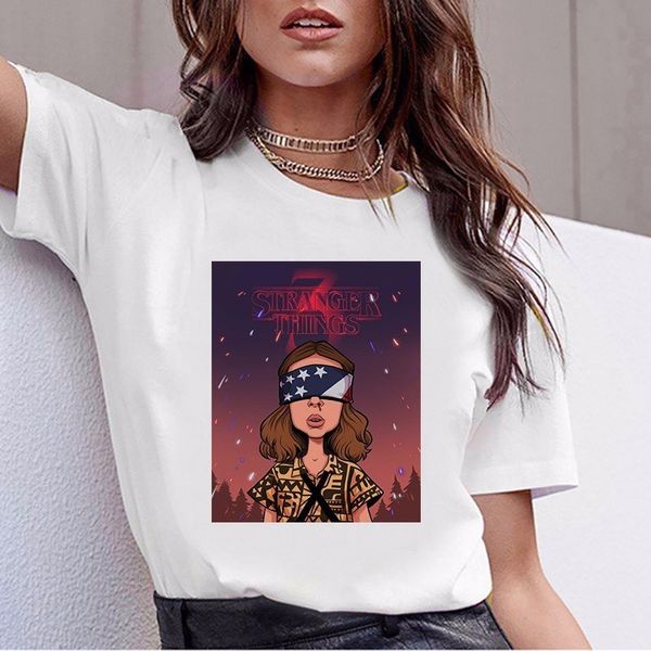 stranger things 3 funny tshirt women aesthetic eleven cartoon printed t-shirt upside down harajuku tshirt ullzang tee female, White
stranger things 3 funny tshirt women aesthetic eleven cartoon printed t-shirt upside down harajuku tshirt ullzang tee female, White