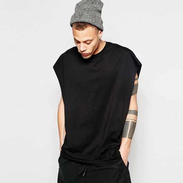 e-baihui 2021 simple wild vest sleeveless shoulder design t-shirt fashion men's t-shirt ts026, White;black
e-baihui 2021 simple wild vest sleeveless shoulder design t-shirt fashion men's t-shirt ts026, White;black