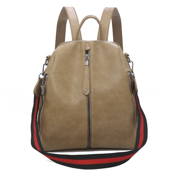 quality leather backpack women vintage brown soft solid bagpack ladies simple city trend retro back pack lady 2020 new
quality leather backpack women vintage brown soft solid bagpack ladies simple city trend retro back pack lady 2020 new
