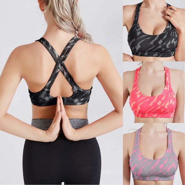 женщины бесшовные проложенный комфорт спорт bras фитнес провода free stretch tops женский спортивный бюстгальтер, Black;white
женщины бесшовные проложенный комфорт спорт bras фитнес провода free stretch tops женский спортивный бюстгальтер, Black;white