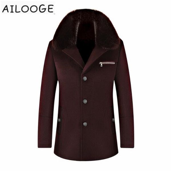 2019 winter men's wool jackets trench coat men single breasted collars detachable long windbreaker woolen overcoat, Black
2019 winter men's wool jackets trench coat men single breasted collars detachable long windbreaker woolen overcoat, Black