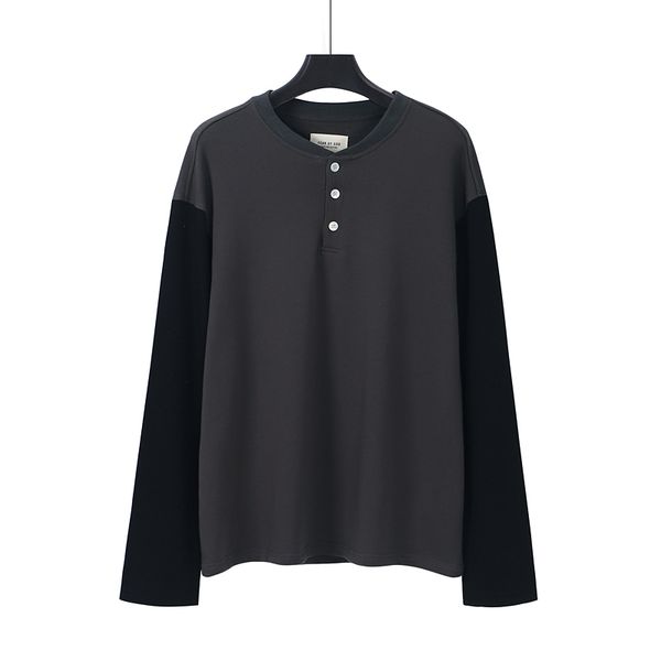 fear men god long 6th joining sleeves of thin fleece togethe collar fog hoodie henry women casual sleeve long t shirt xmppc, Black
fear men god long 6th joining sleeves of thin fleece togethe collar fog hoodie henry women casual sleeve long t shirt xmppc, Black