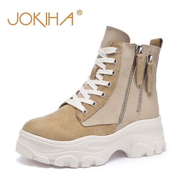 2019 winter genuine leather ankle boots for women thick bottom fashion sneakers short boots flat platform boot shoes ladies boot, Black
2019 winter genuine leather ankle boots for women thick bottom fashion sneakers short boots flat platform boot shoes ladies boot, Black
