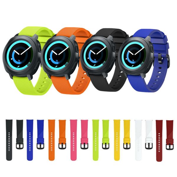 20mm watch strap for samsung gear s2 galaxy watch active 42mm sport silicone correa pulseira bracelet belt accessories, Black;brown
20mm watch strap for samsung gear s2 galaxy watch active 42mm sport silicone correa pulseira bracelet belt accessories, Black;brown