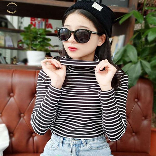 black white striped turtleneck female t-shirt 2019 summer fashion elegant women long sleeve t-shirt loose casual tees large size
black white striped turtleneck female t-shirt 2019 summer fashion elegant women long sleeve t-shirt loose casual tees large size