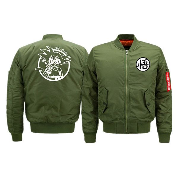 anime cosplay baseball jacket winter thicken goku zipper coat casual flight bomber windbreaker jacket 110804, Black;brown
anime cosplay baseball jacket winter thicken goku zipper coat casual flight bomber windbreaker jacket 110804, Black;brown