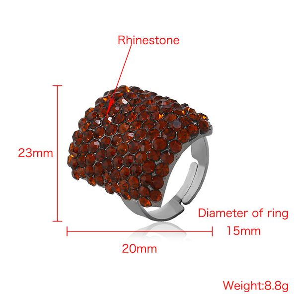 wholesale- rings in europe and america trend jewelry exaggerated opening ring ring ring with diamond, Silver
wholesale- rings in europe and america trend jewelry exaggerated opening ring ring ring with diamond, Silver