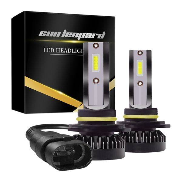 a pair of cars -800w-16000lm-9005-hb3-h10-led-6000k car headlights beam lights far and near light bulb running lights
a pair of cars -800w-16000lm-9005-hb3-h10-led-6000k car headlights beam lights far and near light bulb running lights