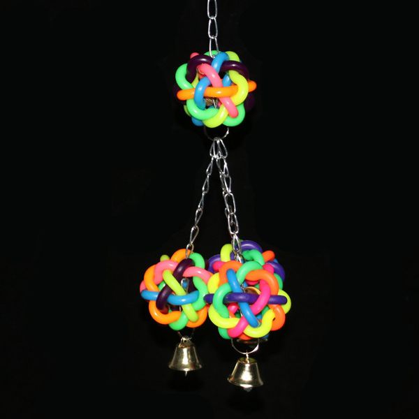 birds hand catch small bell the parrot bite cage pendant decoration plastic ball gnawing toys
birds hand catch small bell the parrot bite cage pendant decoration plastic ball gnawing toys