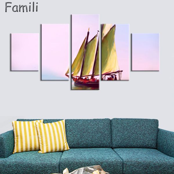 retro sea sailboat 5pcs landscape for living room decoration sailing boat canvas painting on wall pictures home decor unframed
retro sea sailboat 5pcs landscape for living room decoration sailing boat canvas painting on wall pictures home decor unframed