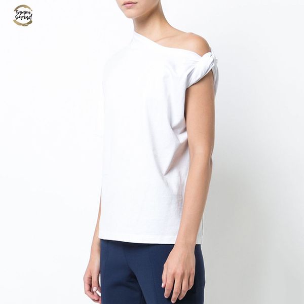 ruched basic t shirt for women short sleeve big size irregular white t shirts summer fashion new clothing
ruched basic t shirt for women short sleeve big size irregular white t shirts summer fashion new clothing