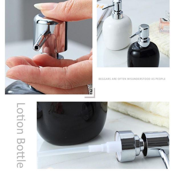 ceramic lotion soap dispenser bottle liquid dispenser with pump dispenser container for bathroom kitchen bathroom accessories
ceramic lotion soap dispenser bottle liquid dispenser with pump dispenser container for bathroom kitchen bathroom accessories
