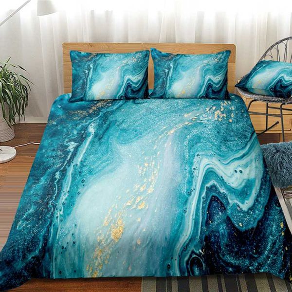 bedding sets ocean blue green marble set 2/3 pcs faux gold glitter quicksand duvet cover pillowcase fluid painting art chic bed
bedding sets ocean blue green marble set 2/3 pcs faux gold glitter quicksand duvet cover pillowcase fluid painting art chic bed