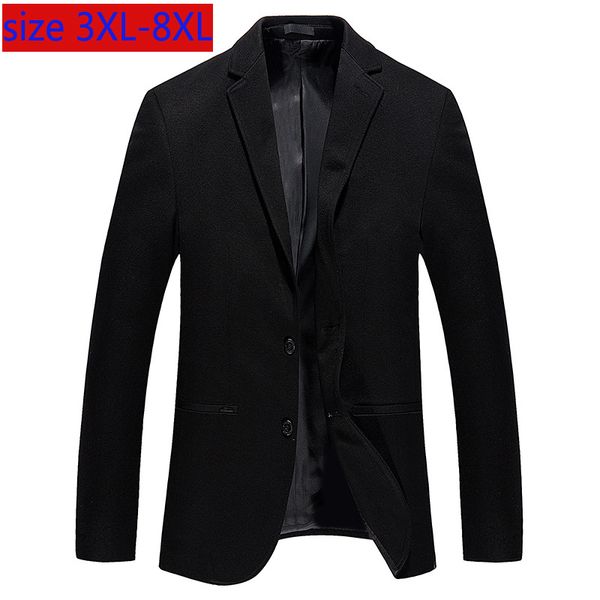 new fashion super large men loose single breasted casual mens suit jacket blazers plsu size 3xl 4xl 5xl 6xl 7xl 8xl, White;black
new fashion super large men loose single breasted casual mens suit jacket blazers plsu size 3xl 4xl 5xl 6xl 7xl 8xl, White;black