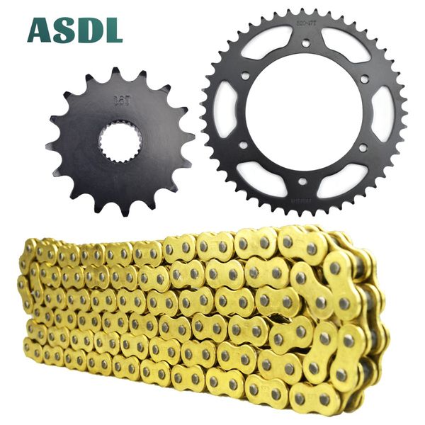 520 16t 47t motorcycle motor transmission chain and front rear sprocket set for husqvarna 650 tr terra strada 2013 2014
520 16t 47t motorcycle motor transmission chain and front rear sprocket set for husqvarna 650 tr terra strada 2013 2014