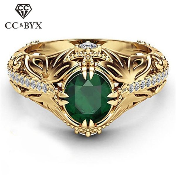cc vintage jewelry rings for women green stone cubic zirconia luxury engagement anel yellow gold color drop shipping cc2360, Slivery;golden
cc vintage jewelry rings for women green stone cubic zirconia luxury engagement anel yellow gold color drop shipping cc2360, Slivery;golden