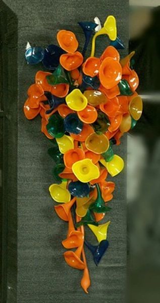 100% mouth blown borosilicate glass wall lamps flower designed customized murano glass wall art lightings chihuly style italian wall art
100% mouth blown borosilicate glass wall lamps flower designed customized murano glass wall art lightings chihuly style italian wall art