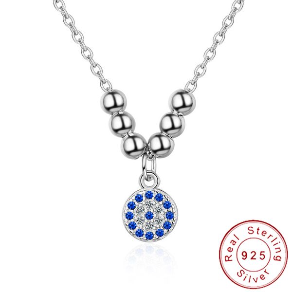 delicate solid 925 sterling silver evil eye necklace turkish dainty gold neckless women tiny ball chain fine jewelry sn035, Golden;silver
delicate solid 925 sterling silver evil eye necklace turkish dainty gold neckless women tiny ball chain fine jewelry sn035, Golden;silver