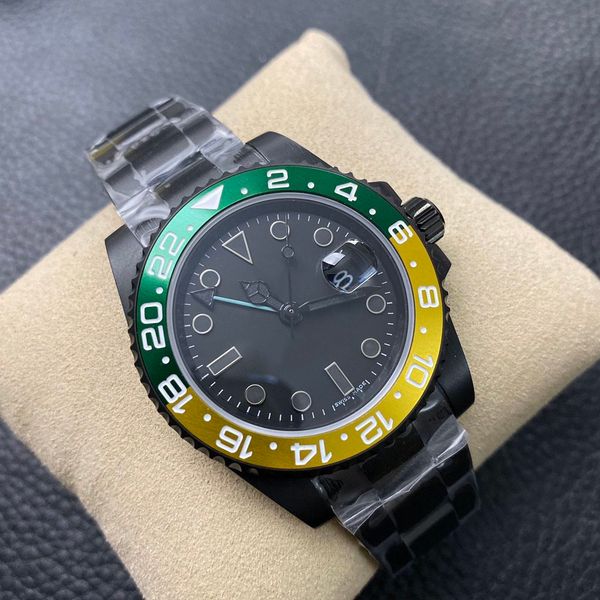 men watches 2836 movement wristwatches 41mm men gmt watches 150m waterproof casual stainless steel watches1, Slivery;brown
men watches 2836 movement wristwatches 41mm men gmt watches 150m waterproof casual stainless steel watches1, Slivery;brown