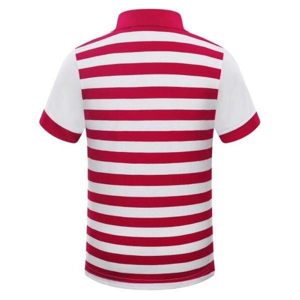 2019 children's golf sportswear summer short-sleeved youth golf t-shirt boys 100%cotton breathable quick-drying striped shirts snorkels
2019 children's golf sportswear summer short-sleeved youth golf t-shirt boys 100%cotton breathable quick-drying striped shirts snorkels