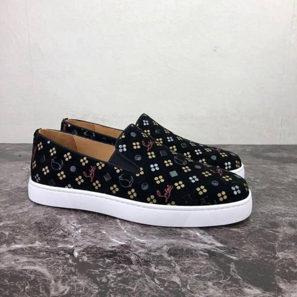2019 brand designer red bottom sneakers mens casual shoes spikes pave flats loafers pik boat genuine leather brand woman shoe cs03, Black
2019 brand designer red bottom sneakers mens casual shoes spikes pave flats loafers pik boat genuine leather brand woman shoe cs03, Black