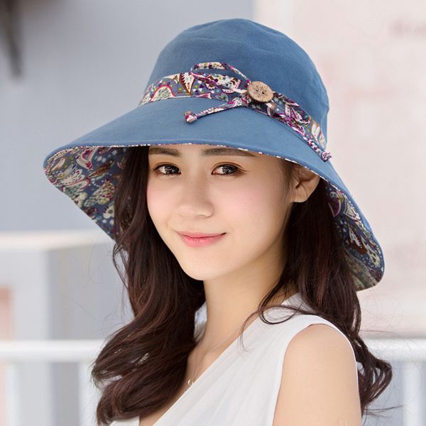 summer caps casual fishing visors sun hat uv protection wide brim packable fisher women lady fashion cotton floppy, Blue;gray
summer caps casual fishing visors sun hat uv protection wide brim packable fisher women lady fashion cotton floppy, Blue;gray
