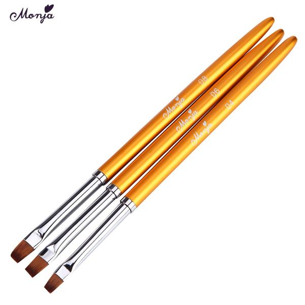 monja 3pcs/set nail art metal handle acrylic gel extension brush flower design painting drawing pen manicure tool, Yellow
monja 3pcs/set nail art metal handle acrylic gel extension brush flower design painting drawing pen manicure tool, Yellow