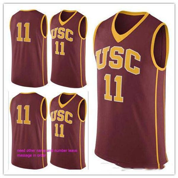 custom xxs-6xl made #11 usc trojans college man women youth basketball jerseys size s-5xl any name number, Black
custom xxs-6xl made #11 usc trojans college man women youth basketball jerseys size s-5xl any name number, Black