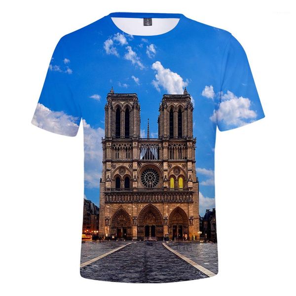 short sleeved 2019 new summer notre dame de paris tshirts fashion men women o-neck 3d printed tees, White;black
short sleeved 2019 new summer notre dame de paris tshirts fashion men women o-neck 3d printed tees, White;black