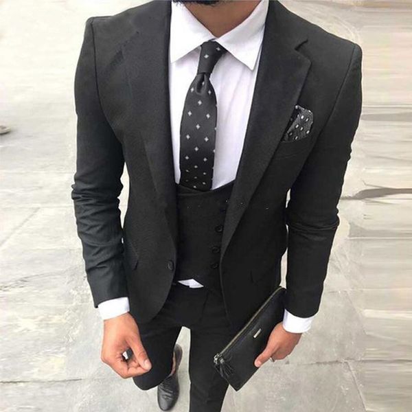 новый красивый one button черный свадебный жених смокинги notch отворот groomsmen мужские костюмы выпускного блейзер (куртка + брюки + жилет, Black;gray
новый красивый one button черный свадебный жених смокинги notch отворот groomsmen мужские костюмы выпускного блейзер (куртка + брюки + жилет, Black;gray