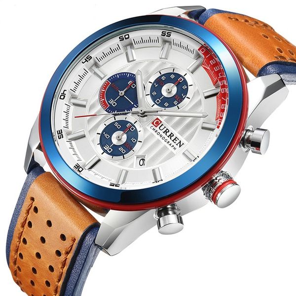 fashion new arrival calendar men casual watches leather strap man quartz watches 3bar waterproof resistant, Slivery;brown
fashion new arrival calendar men casual watches leather strap man quartz watches 3bar waterproof resistant, Slivery;brown