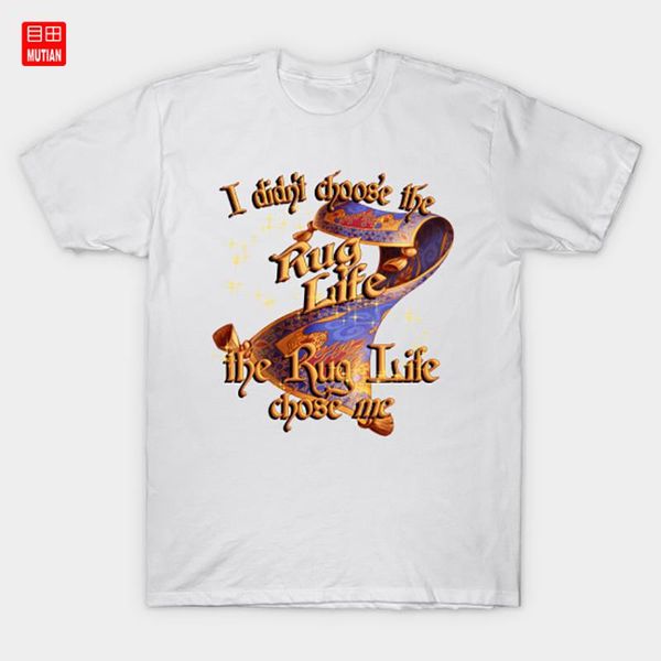 rug life t-shirt 1001 arabian nights, White;black