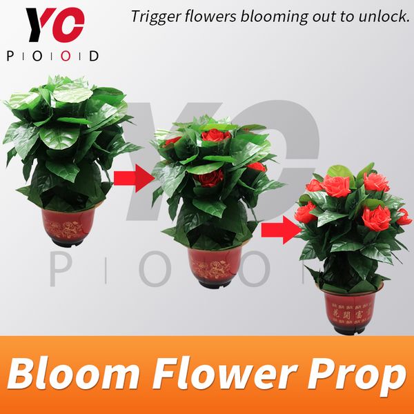 blooming flower prop escape room game use metal object to touch sensor triggering flower blooming out to unlock chamber supplier yopood 
blooming flower prop escape room game use metal object to touch sensor triggering flower blooming out to unlock chamber supplier yopood