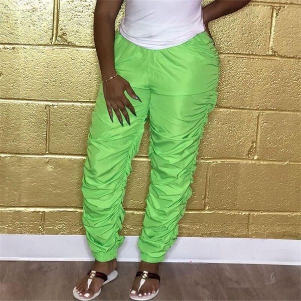summer women neon stacked pants ruched plus size 3xl joggers sweatpants ladies fashion street wear stacked trousers, Black;white
summer women neon stacked pants ruched plus size 3xl joggers sweatpants ladies fashion street wear stacked trousers, Black;white